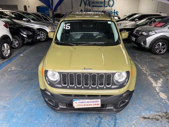 JEEP RENEGADE 1.8 16V FLEX LONGITUDE 4P AUTOMÁTICO JEEP RENEGADE 1.8 16V FLEX LONGITUDE 4P AUTOMÁTICO